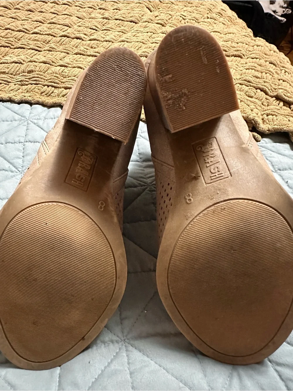 Open-Toe Laser-cut Booties - Picture 6 of 7